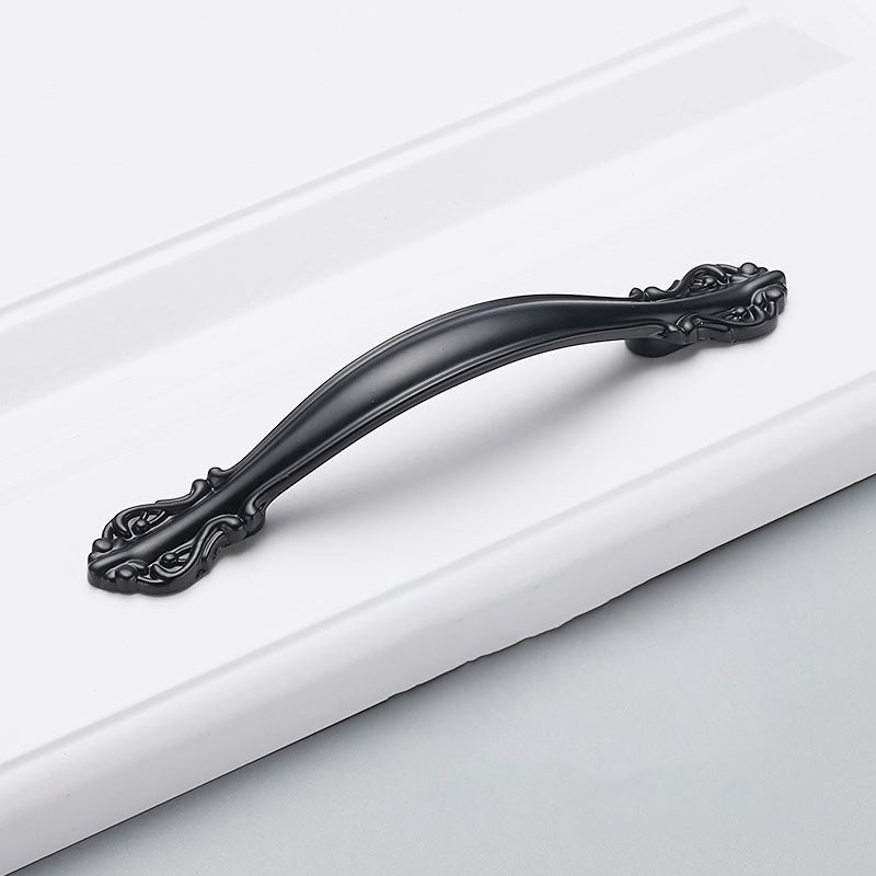 Modern Cabinet Handle Furniture Parts Zinc Alloy Drawer Wardrobe Puller Handle