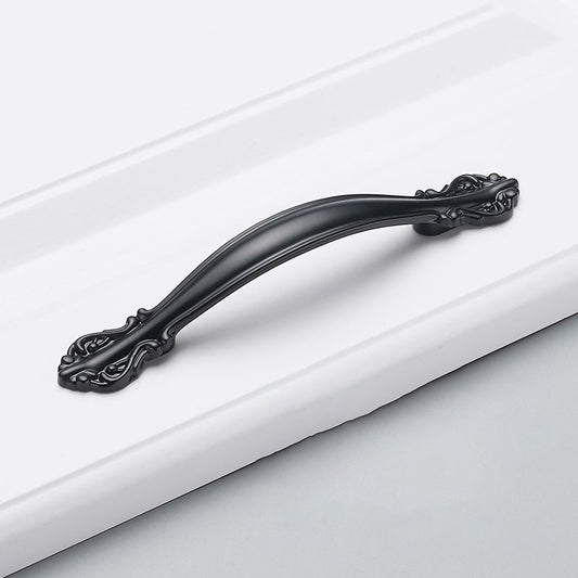 Modern Cabinet Handle Furniture Parts Zinc Alloy Drawer Wardrobe Puller Handle