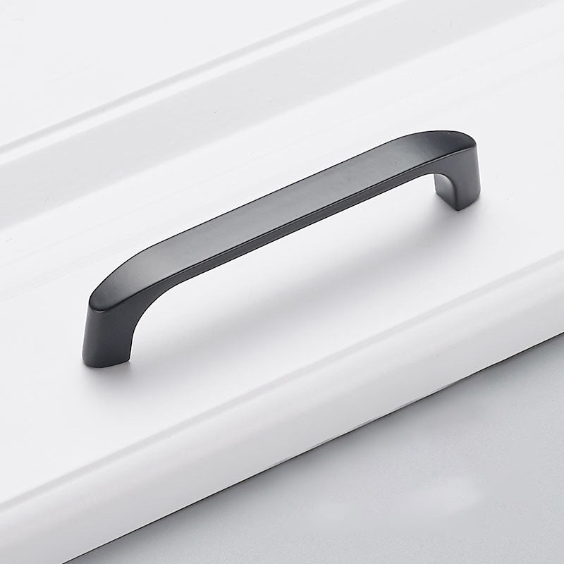 Modern Cabinet Handle Furniture Parts Zinc Alloy Drawer Wardrobe Puller Handle