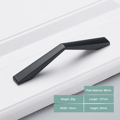 Modern Cabinet Handle Furniture Parts Zinc Alloy Drawer Wardrobe Puller Handle