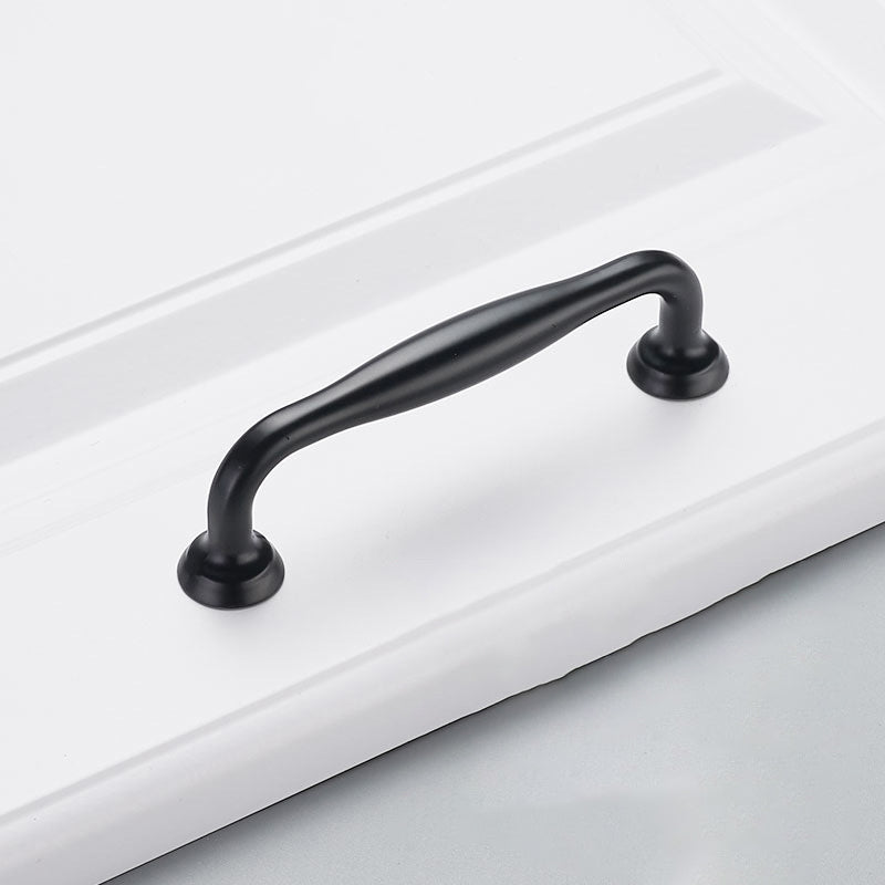 Modern Cabinet Handle Furniture Parts Zinc Alloy Drawer Wardrobe Puller Handle