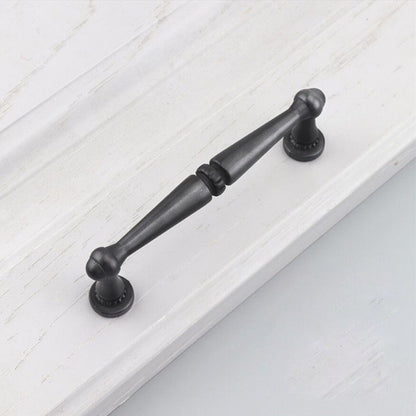 Furniture Handle Retro Zinc Alloy Cabinet Cupboard Pull Drawer Knob with 25mm Screw, Hole Distance: 96mm