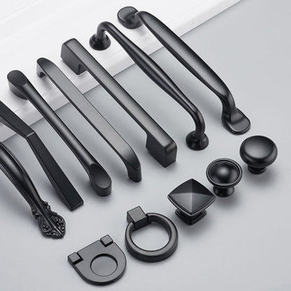 Modern Cabinet Handle Zinc Alloy Drawer Wardrobe Cupboard Puller Furniture Parts