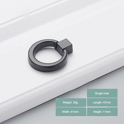 Modern Cabinet Handle Zinc Alloy Drawer Wardrobe Cupboard Puller Furniture Parts