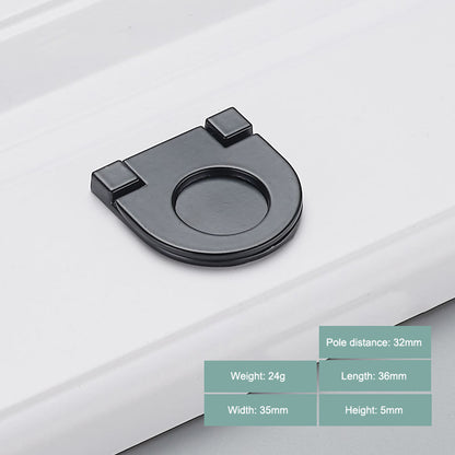 Modern Cabinet Handle Zinc Alloy Drawer Wardrobe Cupboard Puller Furniture Parts