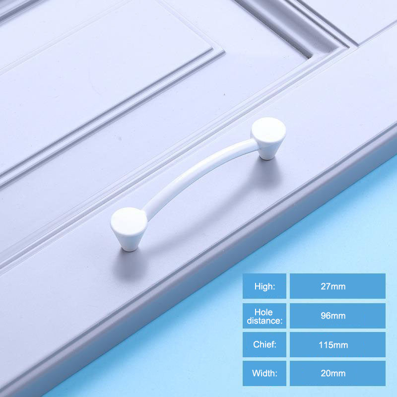 American Style Furniture Handle Aluminum Alloy Drawer Wardrobe Cabinet Puller Door Handle
