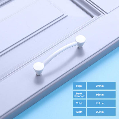 American Style Furniture Handle Aluminum Alloy Drawer Wardrobe Cabinet Puller Door Handle