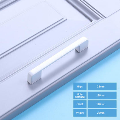 American Style Furniture Handle Aluminum Alloy Drawer Wardrobe Cabinet Puller Door Handle