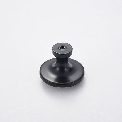 Zinc Alloy Furniture Classical Pull Handle Cabinet Drawer Wardrobe Puller Single Hole Door Knob, 22mm Screw