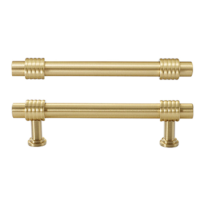 Copper Cabinet Pull Closet Dresser Drawer Pull Handle Replacement with 25mm Screw, 96mm Hole Distance