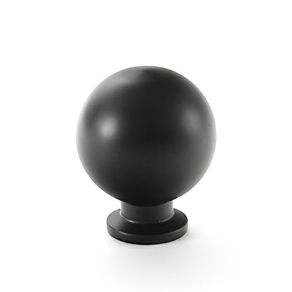 Simple Style Pure Copper Pull Round Cabinet Handle Drawer Wardrobe Knob with 25mm Screw