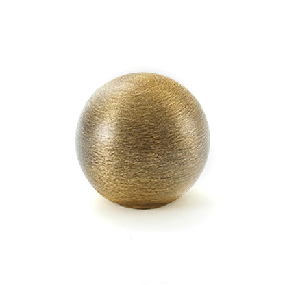 Simple Style Pure Copper Pull Round Cabinet Handle Drawer Wardrobe Knob with 25mm Screw