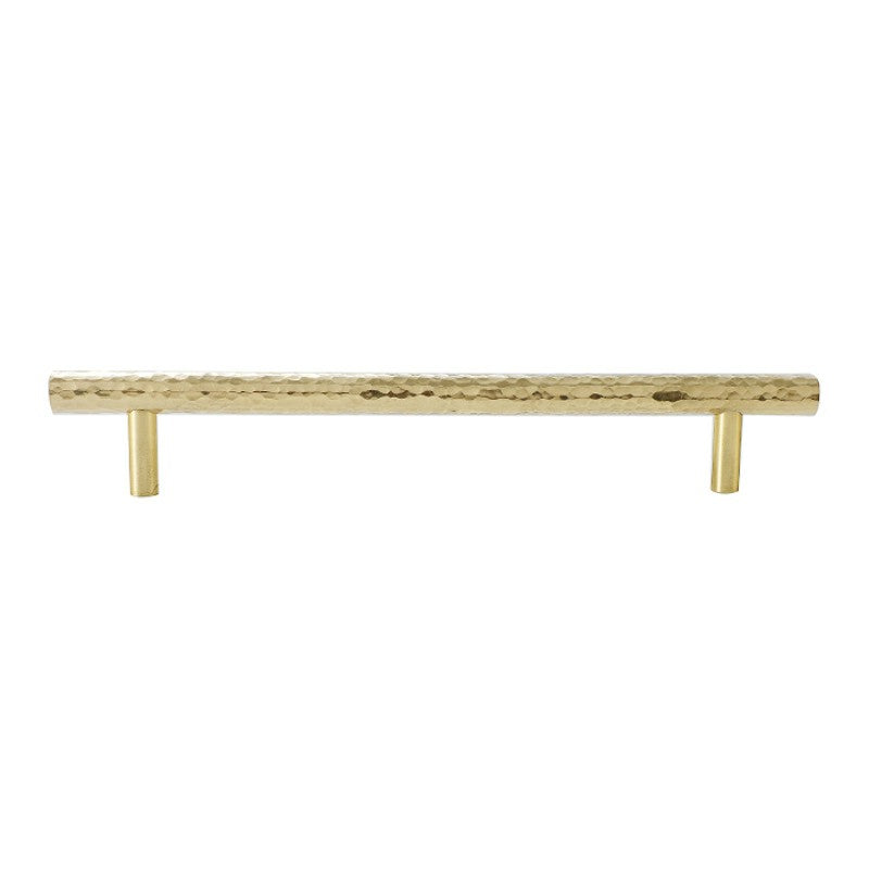 160mm Hole Pitch Hammered Texture Brass Handle Furniture Parts Cabinet Drawer Wardrobe Pull Handle with 25mm Screw
