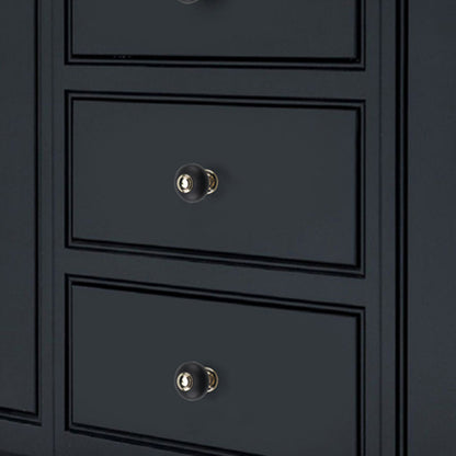 Stylish Cabinet Handle Drawer Wardrobe Cupboard Puller Zinc Alloy Furniture Door Knob with 22mm Screw