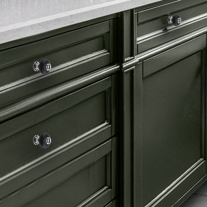 Stylish Cabinet Handle Drawer Wardrobe Cupboard Puller Zinc Alloy Furniture Door Knob with 22mm Screw
