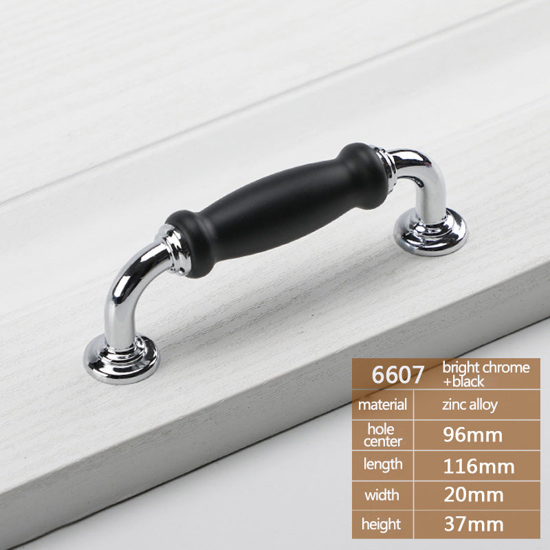 Aluminum Alloy Cabinet Pulls Handles Modern Drawer Hardware Metal Pulls with 22mm Screw, 96 Hole Distance