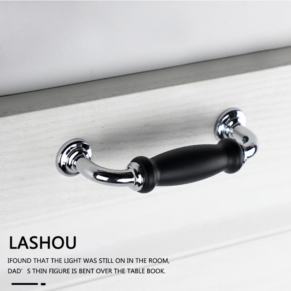 Aluminum Alloy Cabinet Pulls Handles Modern Drawer Hardware Metal Pulls with 22mm Screw, 96 Hole Distance
