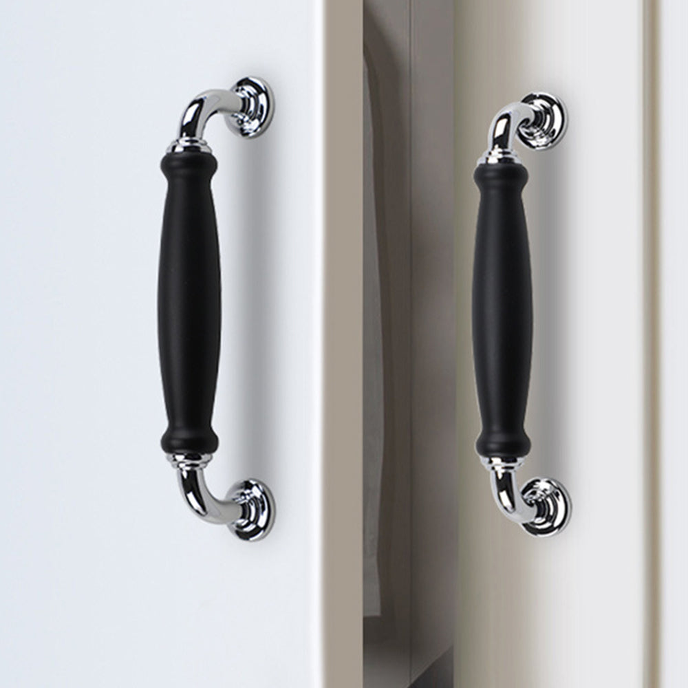 Aluminum Alloy Cabinet Pulls Handles Modern Drawer Hardware Metal Pulls with 22mm Screw, 96 Hole Distance