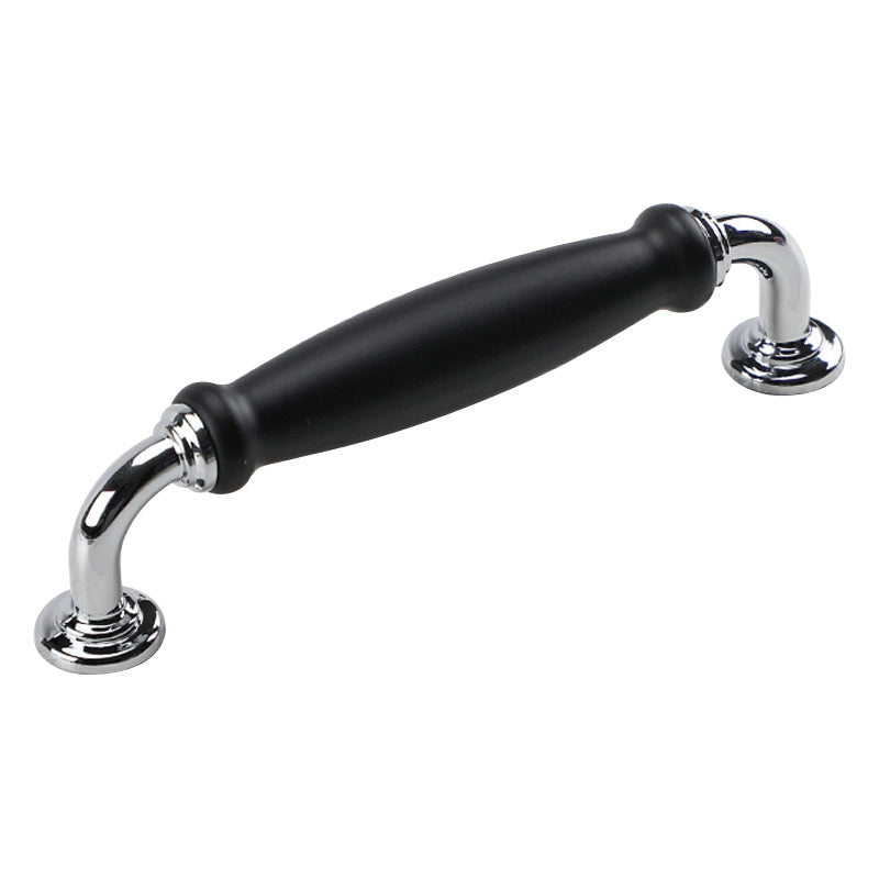 Metal Cabinet Pulls Handles with 22mm Screw, 128 Hole Distance, Aluminum Alloy Wardrobe Drawer Pulls