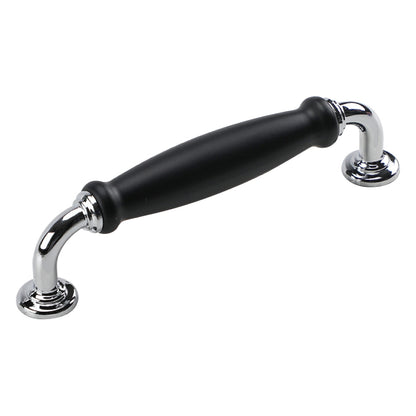 Metal Cabinet Pulls Handles with 22mm Screw, 128 Hole Distance, Aluminum Alloy Wardrobe Drawer Pulls