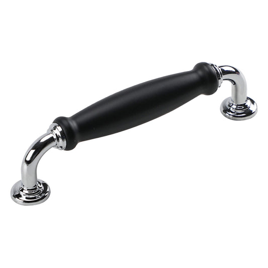 Metal Cabinet Pulls Handles with 22mm Screw, 128 Hole Distance, Aluminum Alloy Wardrobe Drawer Pulls