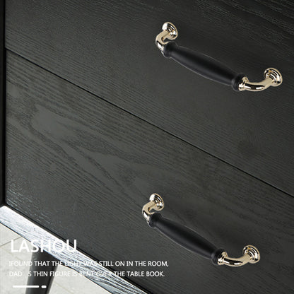 Metal Cabinet Pulls Handles with 22mm Screw, 128 Hole Distance, Aluminum Alloy Wardrobe Drawer Pulls