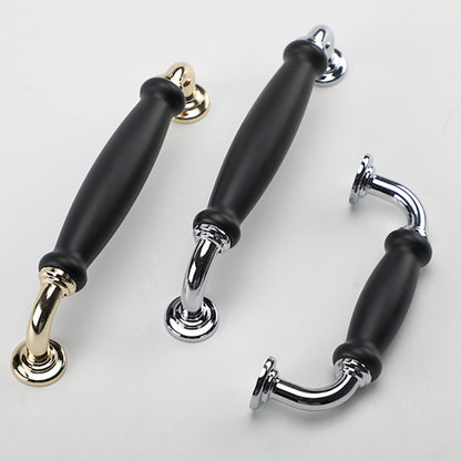 Metal Cabinet Pulls Handles with 22mm Screw, 128 Hole Distance, Aluminum Alloy Wardrobe Drawer Pulls