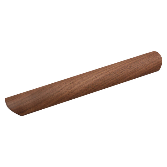 22mm Screw Wooden Cabinet Pulls Black Walnut Cupboard Wardrobe Pull Handle