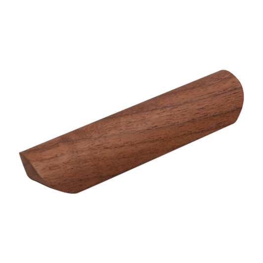 Black Walnut Cabinet Pulls Handle 22mm Screw Cupboard Wardrobe Wooden Pulls