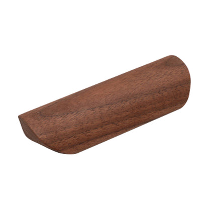 Black Walnut Cabinet Pulls Handle 22mm Screw Cupboard Wardrobe Wooden Pulls