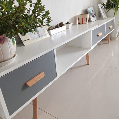 Beech Wood Cabinet Pulls Handle 22mm Screw Cupboard Wardrobe Wooden Pulls