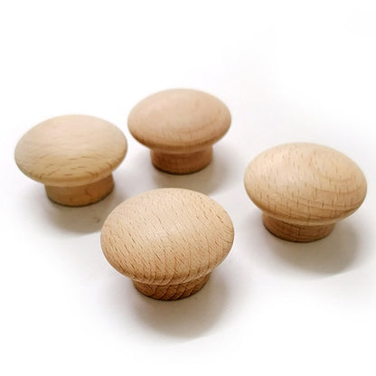 Wooden Cabinet Pulls Handle Drawer Wardrobe Small Pulls Knob with 27mm Screw