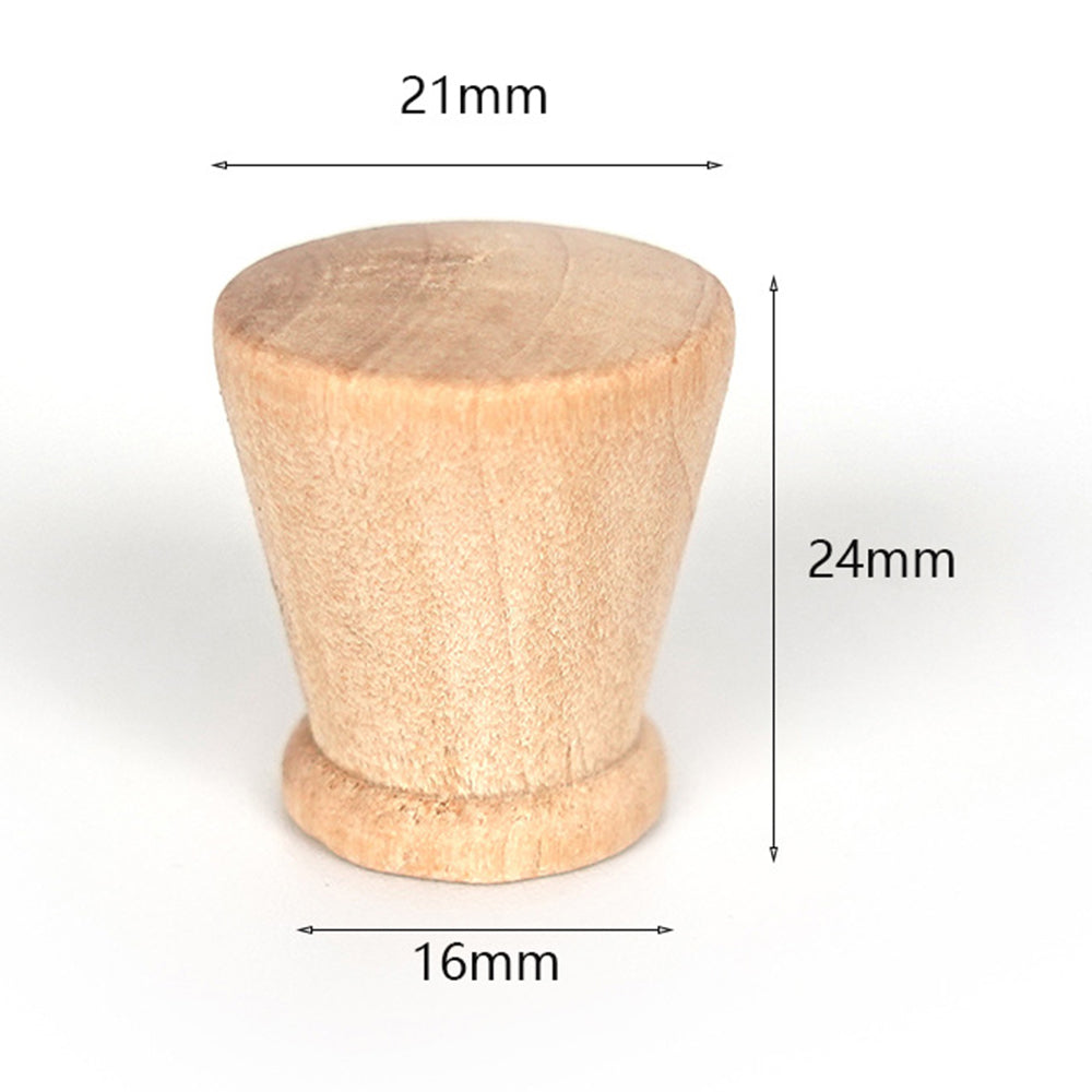 Wooden Cabinet Pulls Handle Drawer Wardrobe Small Pulls Knob with 27mm Screw