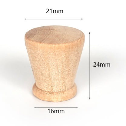 Wooden Cabinet Pulls Handle Drawer Wardrobe Small Pulls Knob with 27mm Screw