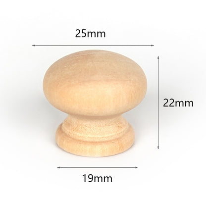Wooden Cabinet Pulls Handle Drawer Wardrobe Small Pulls Knob with 27mm Screw