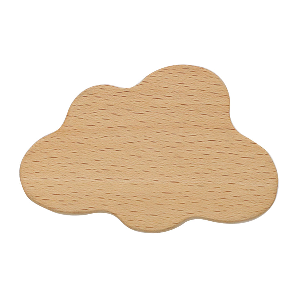 Kids Room Wardrobe Wood Knob Cabinet Drawer Furniture Cartoon Pull Handle, Screw Size: 4*25mm