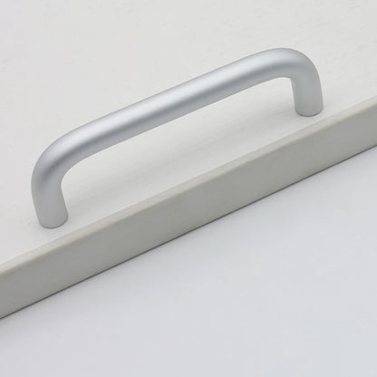Solid Aluminium Alloy Furniture Door Handle Cabinet Cupboard Pull Knob, Screw Size: 4*22mm