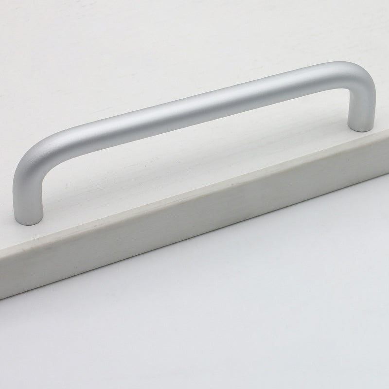 Solid Aluminium Alloy Furniture Door Handle Cabinet Cupboard Pull Knob, Screw Size: 4*22mm