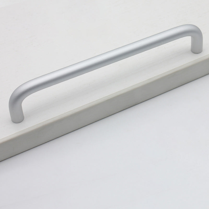 Solid Aluminium Alloy Furniture Door Handle Cabinet Cupboard Pull Knob, Screw Size: 4*22mm