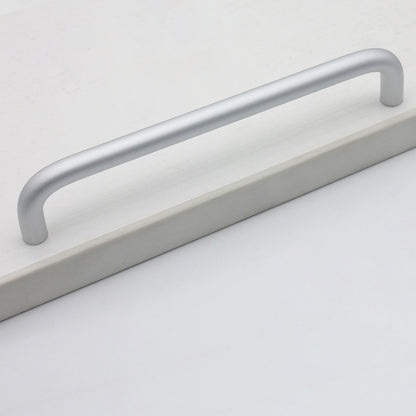 Solid Aluminium Alloy Furniture Door Handle Cabinet Cupboard Pull Knob, Screw Size: 4*22mm