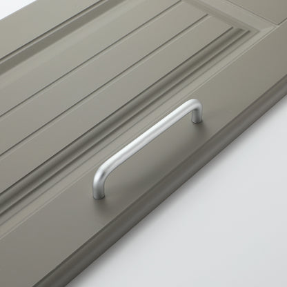 Solid Aluminium Alloy Furniture Door Handle Cabinet Cupboard Pull Knob, Screw Size: 4*22mm