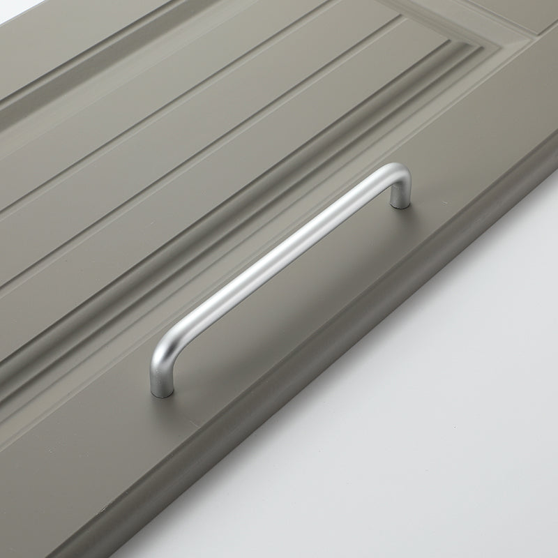 Solid Aluminium Alloy Furniture Door Handle Cabinet Cupboard Pull Knob, Screw Size: 4*22mm