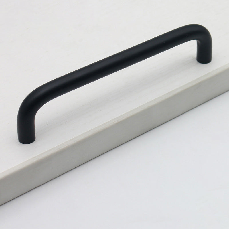 Solid Aluminium Alloy Furniture Door Handle Cabinet Cupboard Pull Knob, Screw Size: 4*22mm