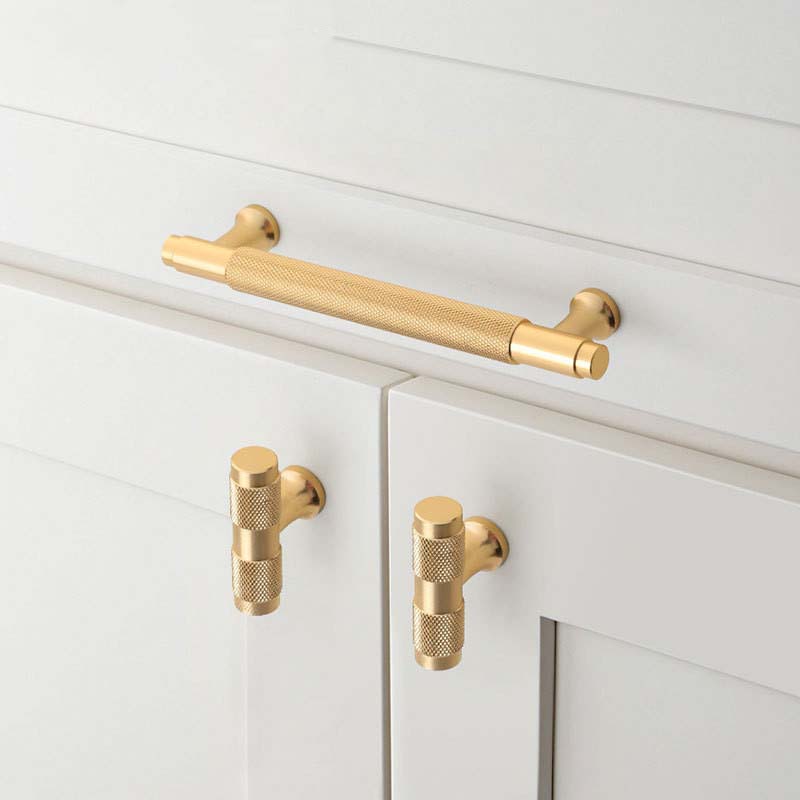 European Style Cabinet Handle Drawer Wardrobe Door Handle Furniture Hardware with 22mm Screw