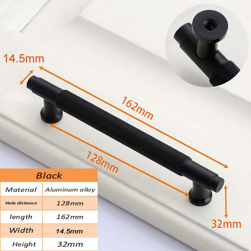European Style Cabinet Handle Drawer Wardrobe Door Handle Furniture Hardware with 22mm Screw