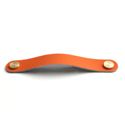 Nordic Style Cabinet Handles Pulls PU Leather Anti-Collision Drawer Pulls with 22mm Screw