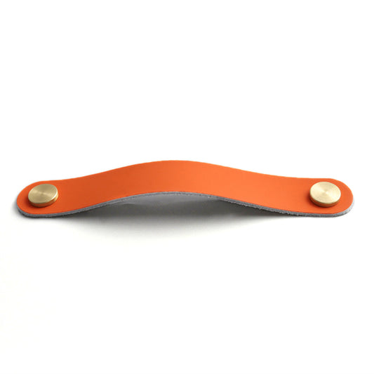 Nordic Style Cabinet Handles Pulls PU Leather Anti-Collision Drawer Pulls with 22mm Screw
