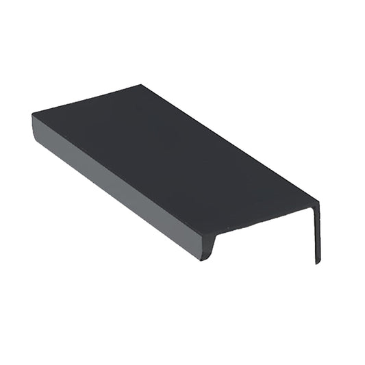 Aluminum Alloy Cabinet Pulls Handles Embedded Wardrobe Drawer Metal Pulls with 15mm Self-Tapping Screw