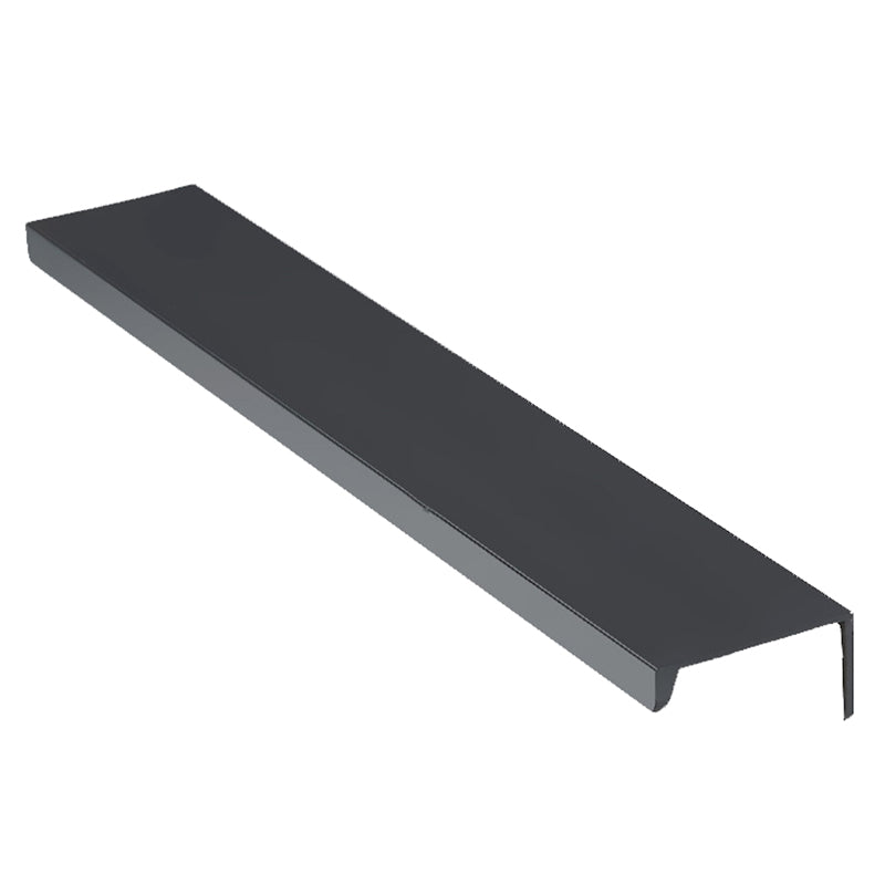 Aluminum Alloy Cabinet Pulls Handles Embedded Wardrobe Drawer Metal Pulls with 15mm Self-Tapping Screw