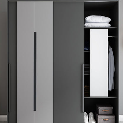 Aluminum Alloy Cabinet Pulls Handles Embedded Wardrobe Drawer Metal Pulls with 15mm Self-Tapping Screw